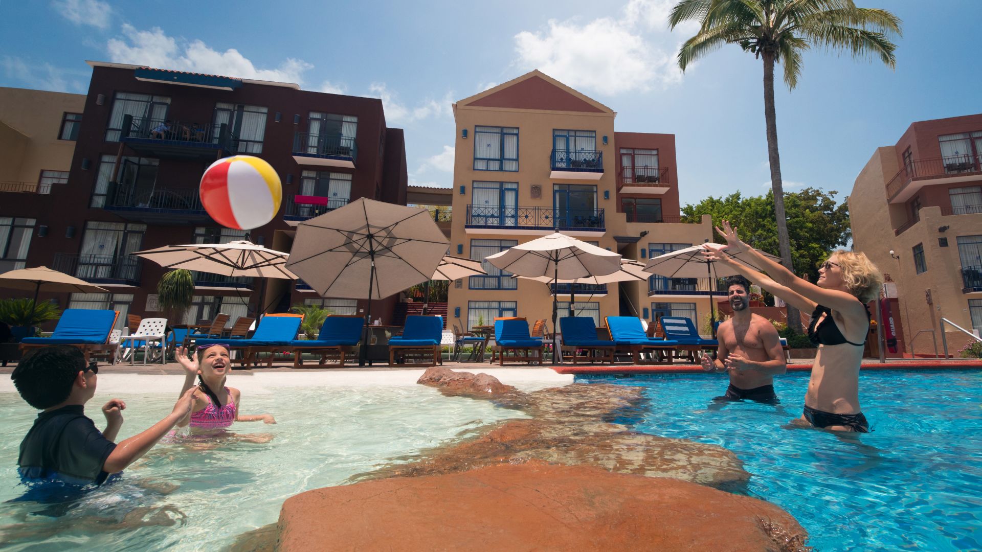 Mazatlan resort pool