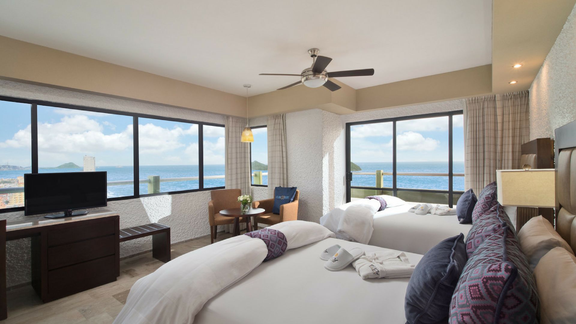 Beachfront Mazatlan Hotel Room