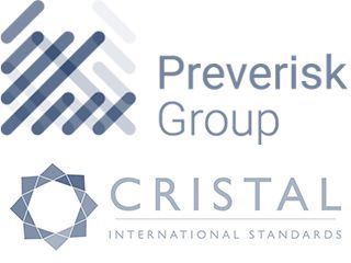 Preverisk and Cristal certifications logo